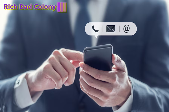 contact us on richdadcolony 1